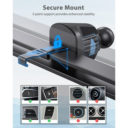 Magnetic Wireless Car Charger Air Vent Mount