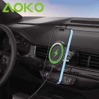 Magnetic Wireless Car Charger Air Vent Mount