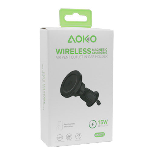 Magnetic Wireless Car Charger Air Vent Mount