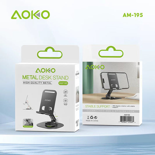 Metal Desk Phone and Tablet Stand