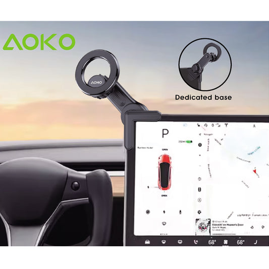 Car Display Screen Magnetic Phone Holder Mount