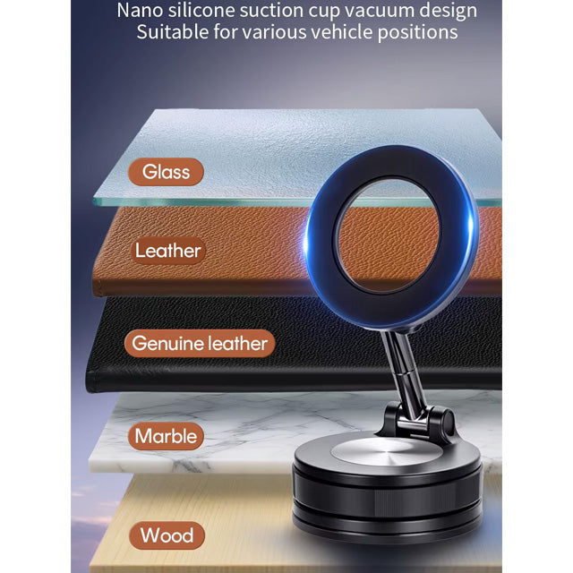 Vacuum Suction Magnetic Car Mount