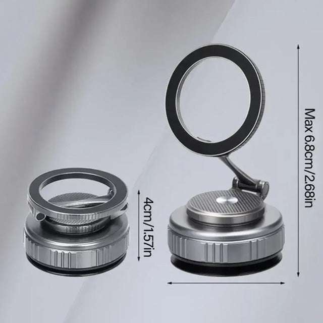 Vacuum Suction Magnetic Car Mount