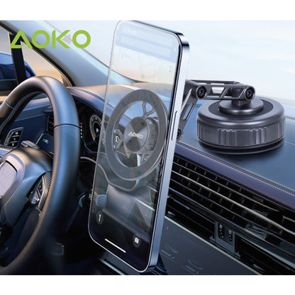 Vacuum Suction Magnetic Car Mount