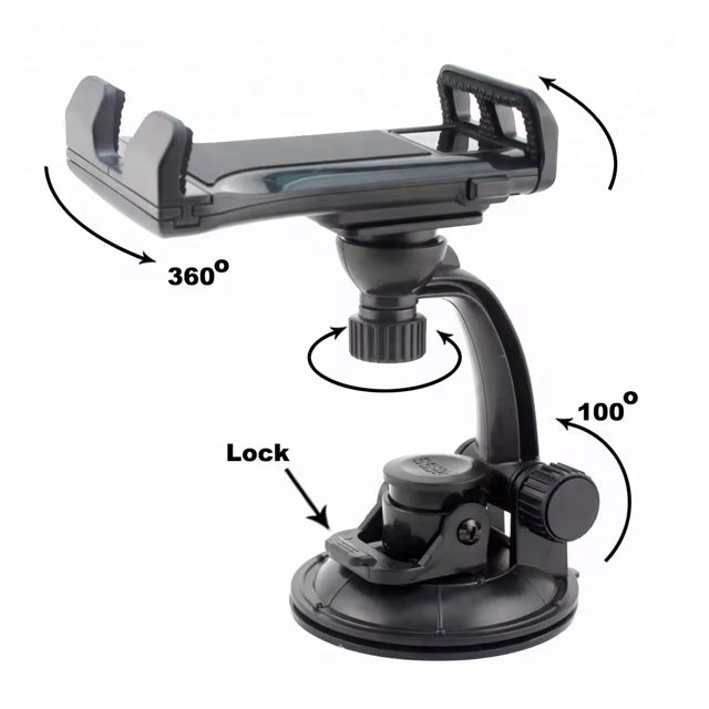 Windshield Car Mount for Phones and Tablets