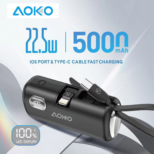 22.5W 5000Mah Magnetic Power Bank