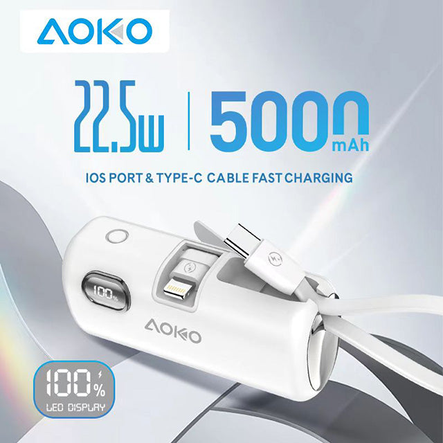 22.5W 5000Mah Magnetic Power Bank