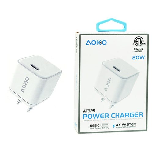 ETL Certified 20W USB C Port PD Adapter