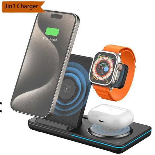 3in1 Wireless Charger Stand