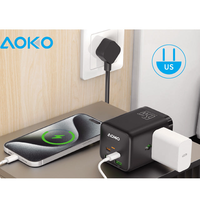 65W Safety Socket Power Strip