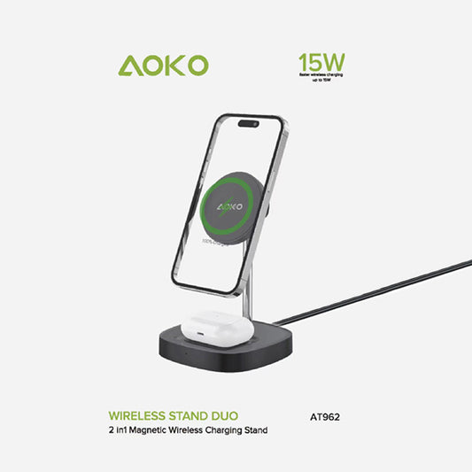 2in1 Wireless Charger for Phones and AirPods