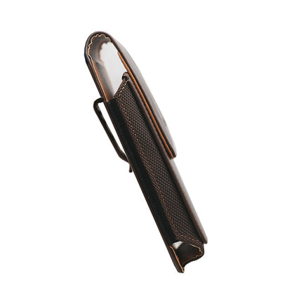 5.0 inch Vertical Leather Pouch