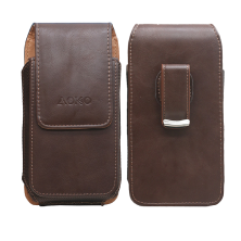 5.0 inch Vertical Leather Pouch
